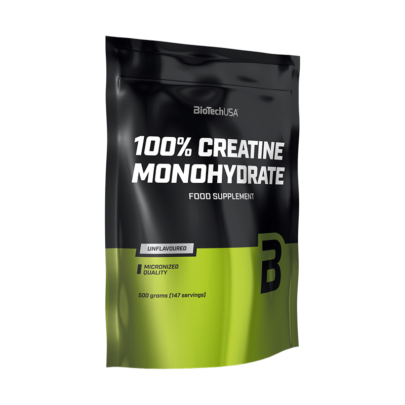 100% Creatine Monohydrate Bag, 500 г, BioTech USA