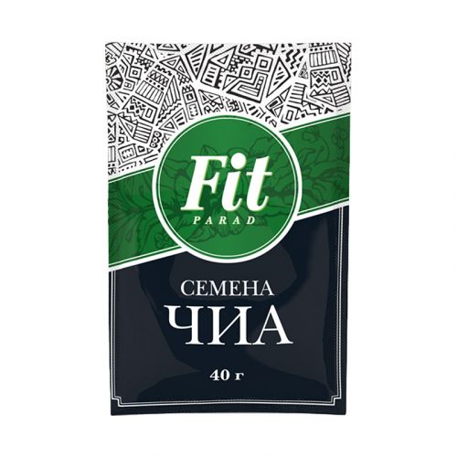 Семена чиа, 40 г, Fit Parad