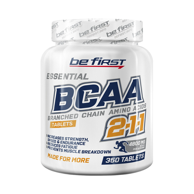 Be First BCAA 2:1:1 Tablets 350 таблеток