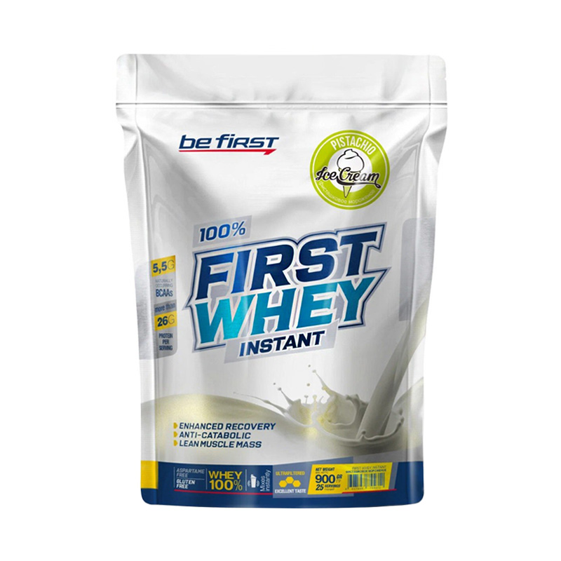 Be First Whey Instant Фисташковое мороженое 900 г