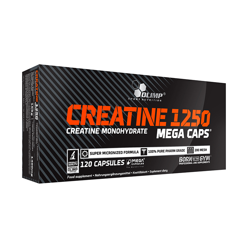 Creatine Mega Caps, 120 капсул, Olimp