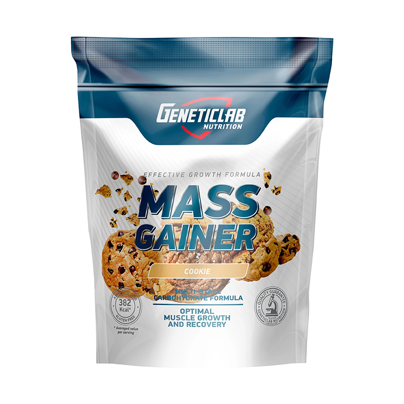 Mass Gainer, Печенье, 1000 г, Geneticlab
