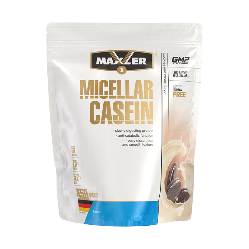 Micellar Casein, Печенье-крем, 450 г, Maxler