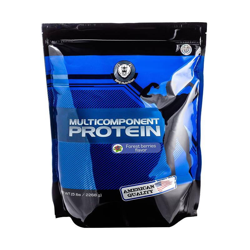 Multicomponent Protein, Лесные ягоды, 2268 г, RPS Nutrition