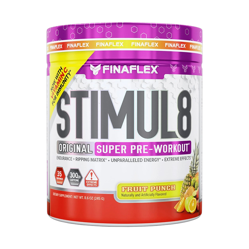 Stimul8, Фруктовый пунш, 200 г, Finaflex