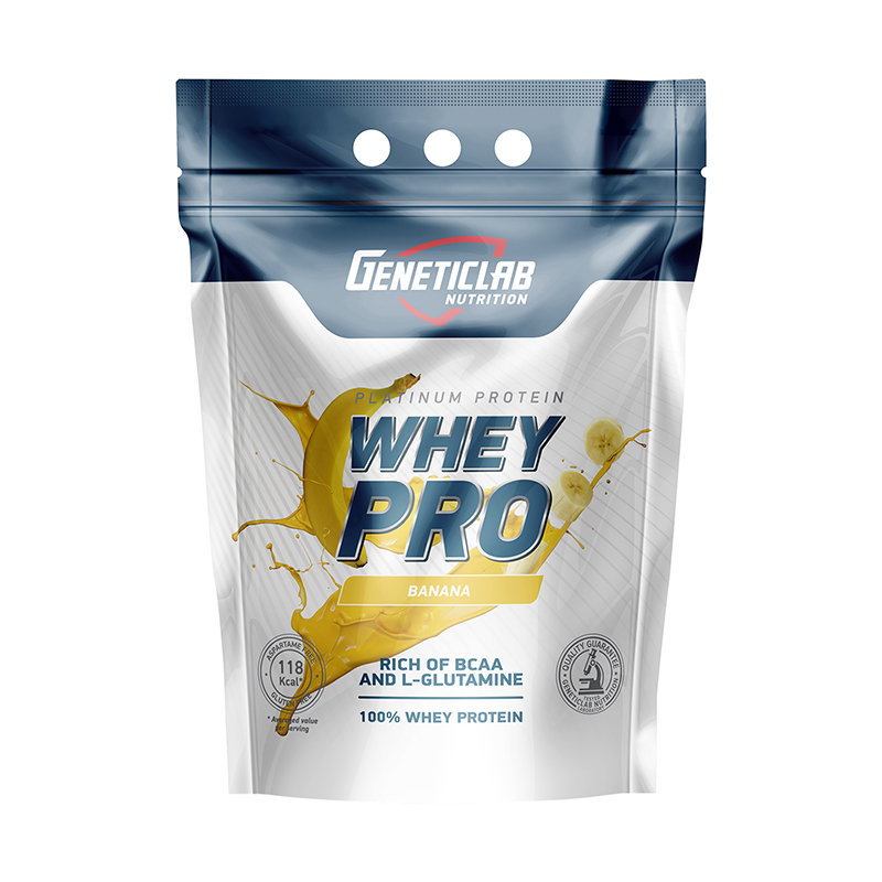 Whey Pro, Банан, 2100 г, Geneticlab
