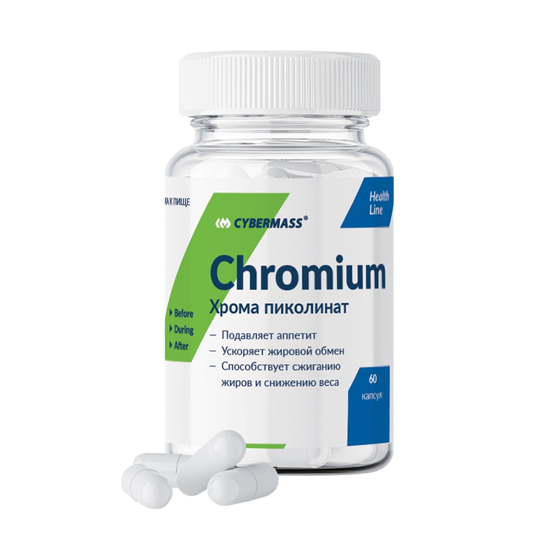 Chromium, 60 капсул, Cybermass