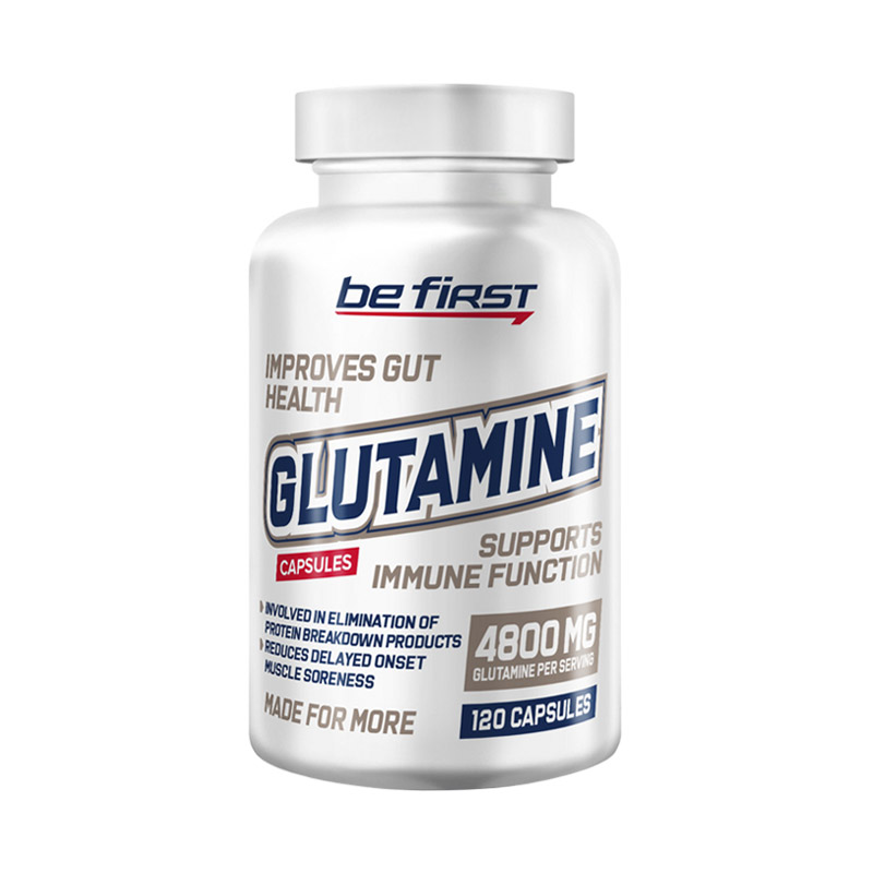 Glutamine Capsules, 120 капсул, Be First