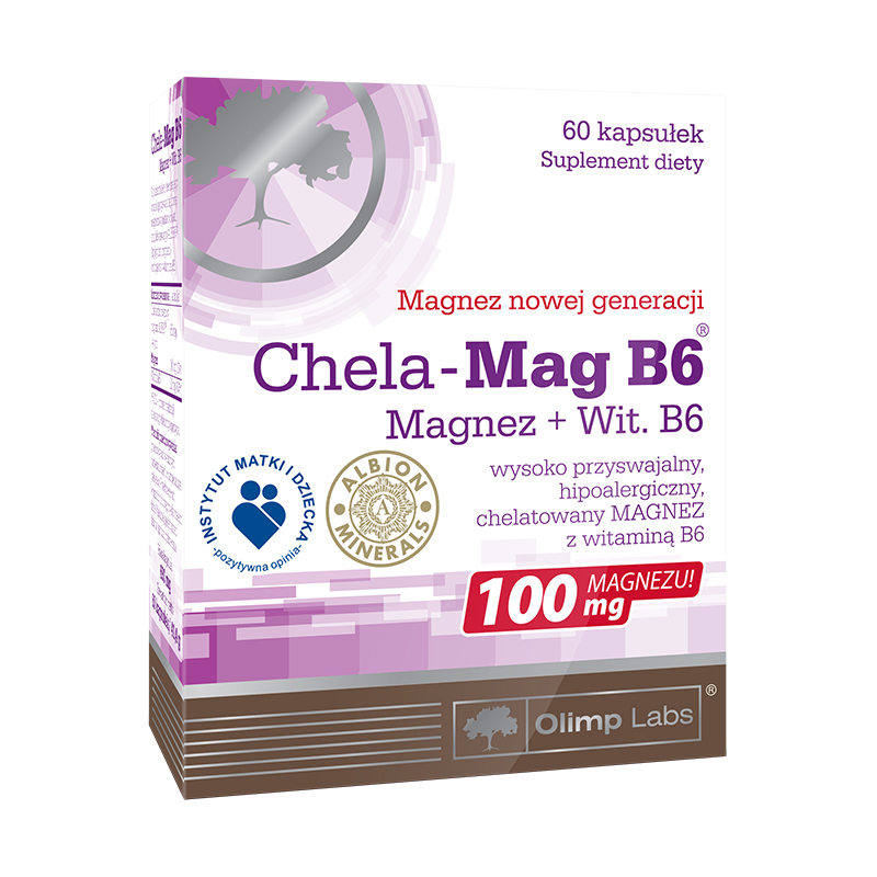 Chela-Mag B6, 60 капсул, Olimp