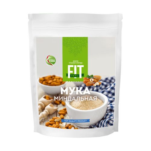 Мука миндальная, 200 г, FitFeel