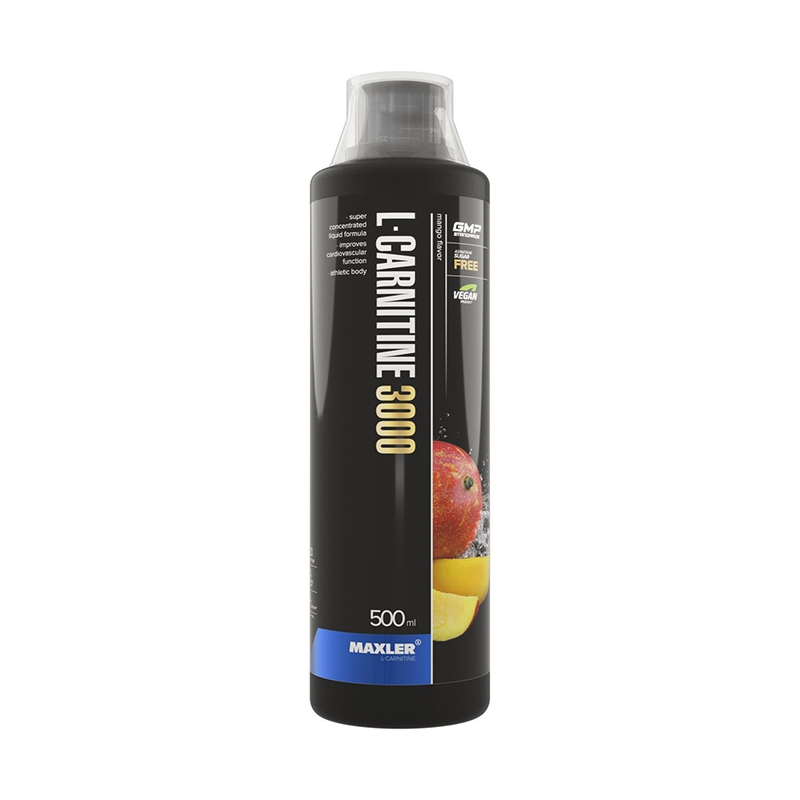 L-Carnitine Comfortable Shape 3000, Манго, 500 мл, Maxler