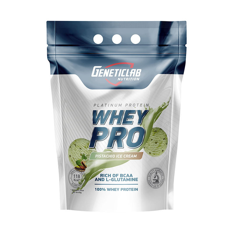 Whey Pro, Фисташковое мороженое, 2100 г, Geneticlab