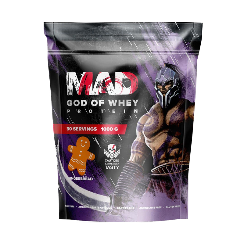 God Of Whey, Имбирный пряник, 1000 г, MAD