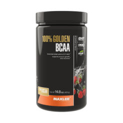 100% Golden BCAA, Клубника, 420 г, Maxler