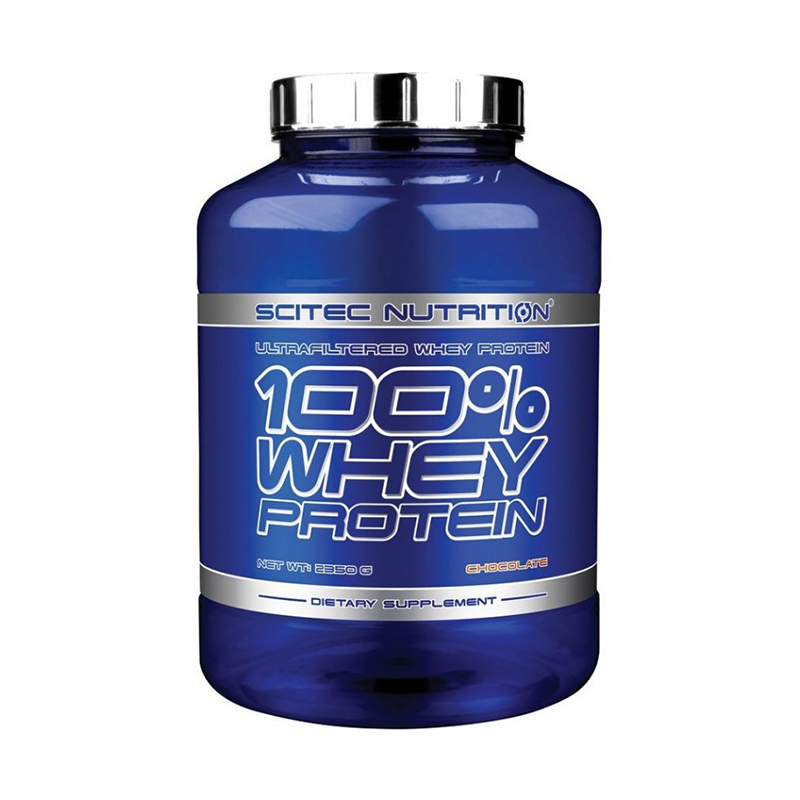 100% Whey Protein, Шоколад, 2350 г, Scitec Nutrition