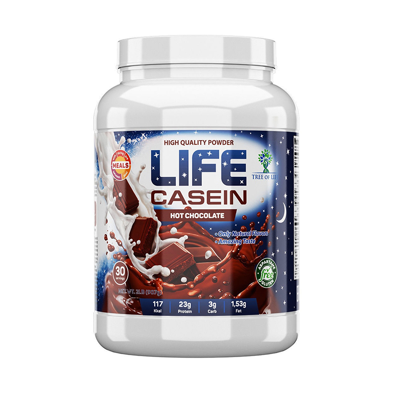 Life Casein, Горячий шоколад, 907 г, Tree of Life