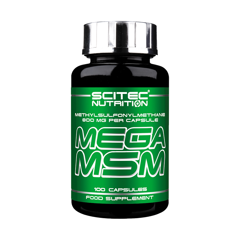 Mega MSM, 100 капсул, Scitec Nutrition