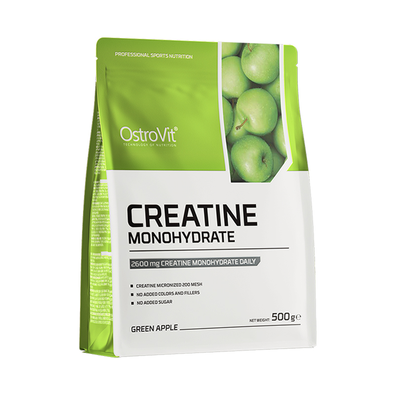 OstroVit Creatine Monohydrate Зелёное яблоко 500 г