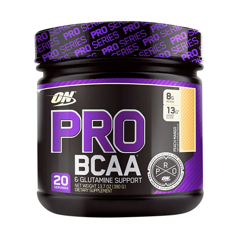 PRO BCAA, Персик-манго, 390 г, Optimum Nutrition