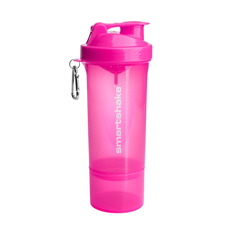 Шейкер Slim, розовый, 500 мл, SmartShake