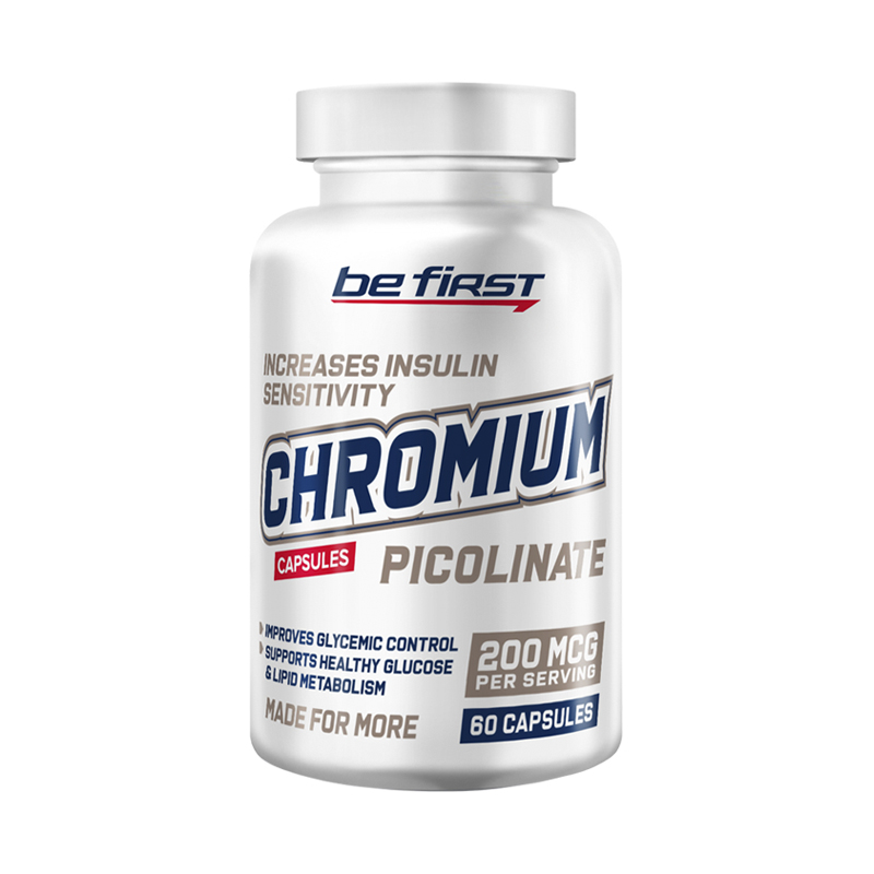 Be First Chromium Picolinate 60 капсул