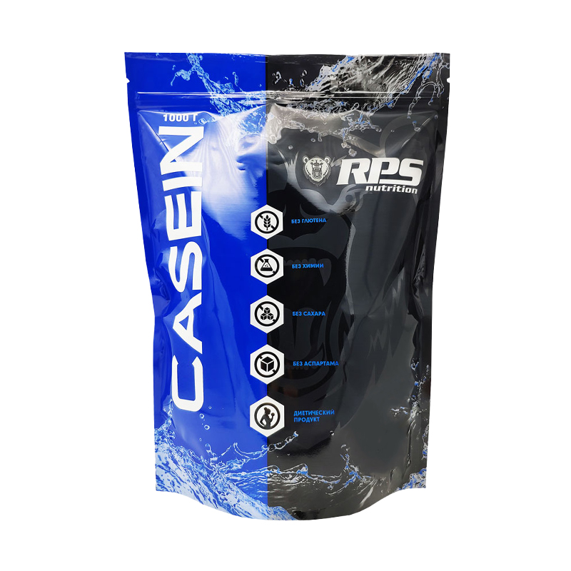 Casein, Двойной Шоколад, 1000 г, RPS Nutrition