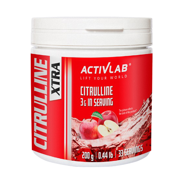 Citrulline Xtra, Яблоко, 200 грамм, ActivLab