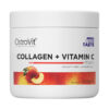 Collagen + Vitamin C, Персик, 200 г, Ostrovit