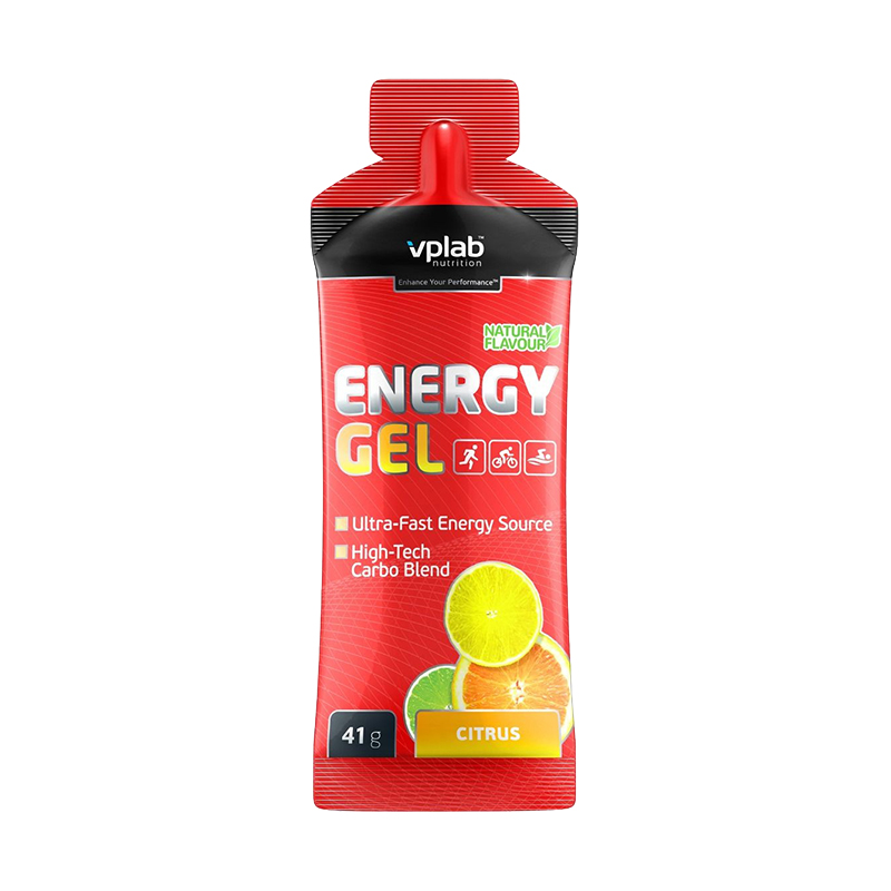 ENERGY GEL, Цитрус, 41 г, VPLab
