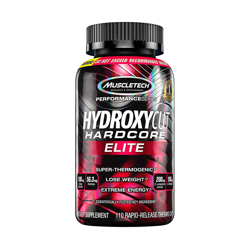 Hydroxycut Hardcore Elite, 100 капсул, MuscleTech