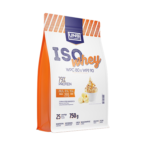 Iso Whey, Банан, 750 грамм, UNS