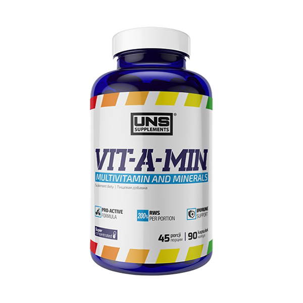 VIT-A-MIN, 90 капсул, UNS