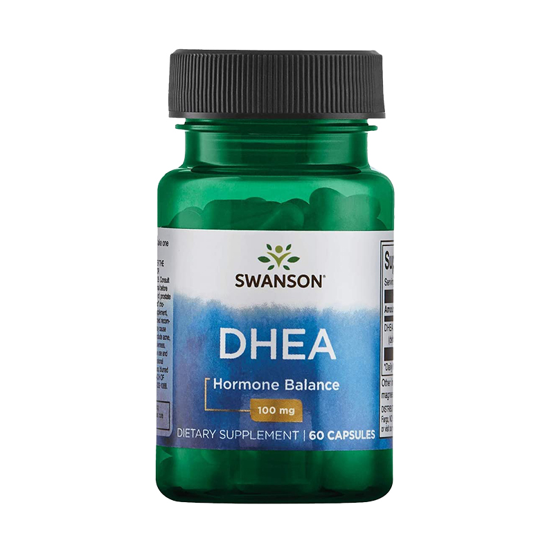 DHEA 100 mg, 60 капсул, Swanson