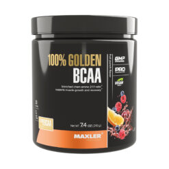100% Golden BCAA, Фруктовый пунш, 210 г, Maxler