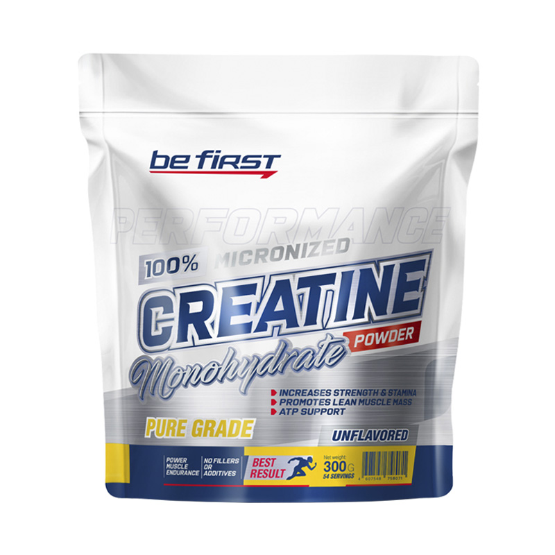 Be First Creatine Micronized (пакет) 300 г
