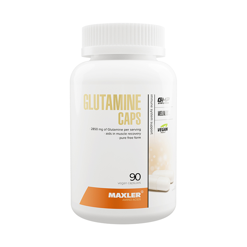 Glutamine Caps, 90 капсул, Maxler