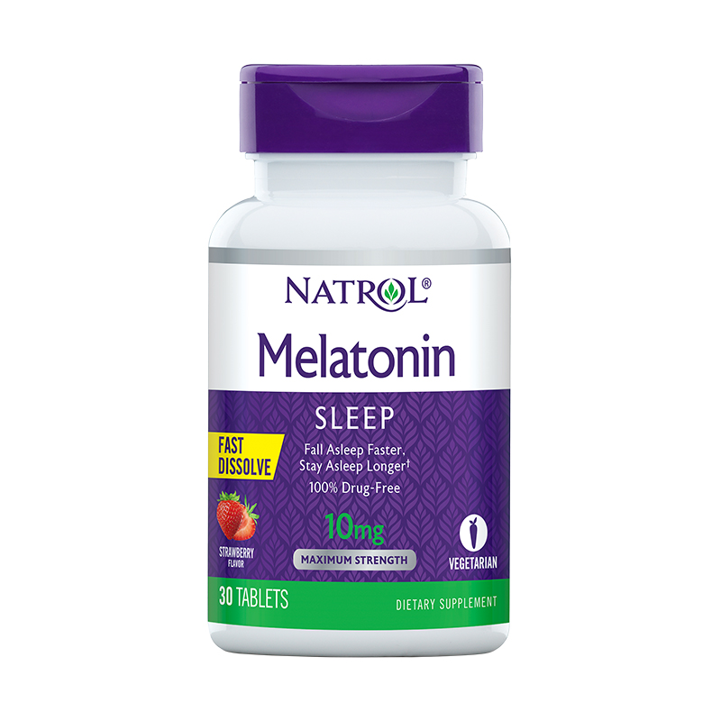 Melatonin 10 mg, 30 таблеток, Natrol