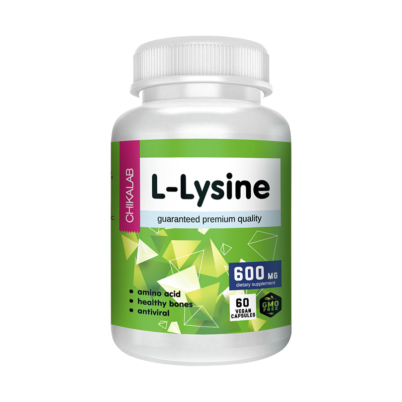 L-Lysine, 60 капсул, Chikalab