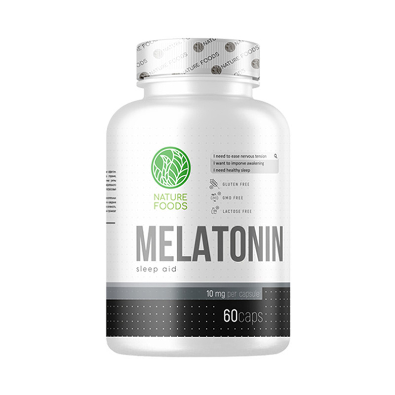 Nature Foods Melatonin 10 mg 60 капсул