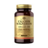 Calcium Magnesium with Vitamin D3, 150 таблеток, Solgar