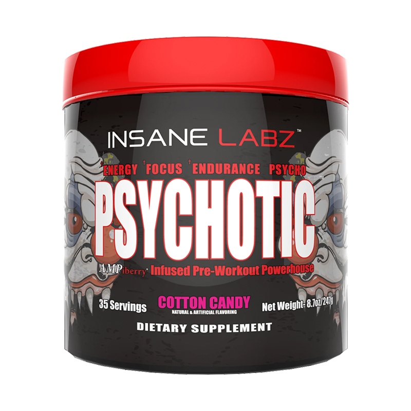 Psychotic, Cotton Candy, 216 г, Insane Labz