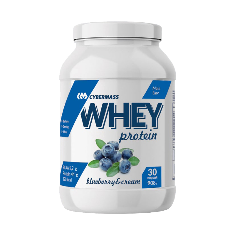 Whey protein, Черника, 908 г, Cybermass