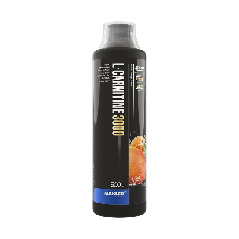 L-Carnitine Comfortable Shape 3000, Абрикос-манго, 500 мл, Maxler