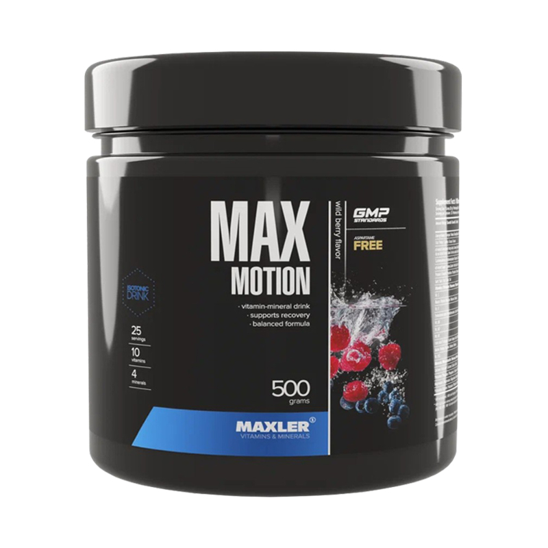 Max Motion, Дикие ягоды, 500 г, Maxler