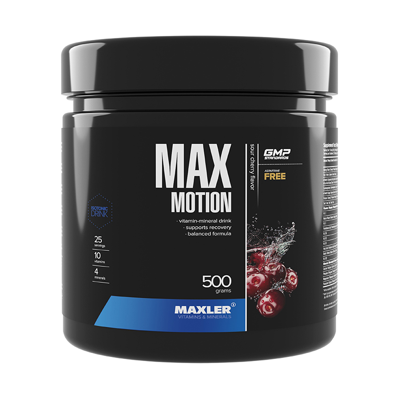 Max Motion, Вишня, 500 г, Maxler