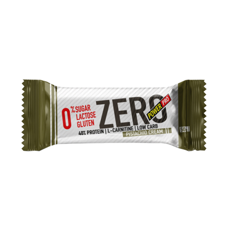 Zero Bar 40%, Фисташковый крем, 50 г, Power Pro