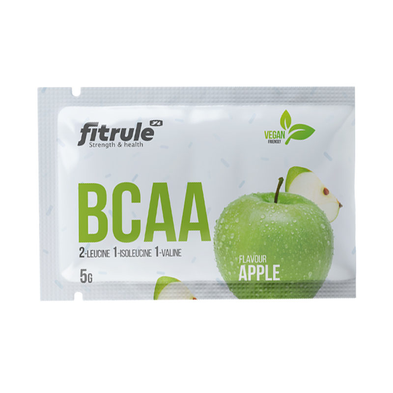 BCAA 2:1:1, Яблоко, 5 г, Fitrule