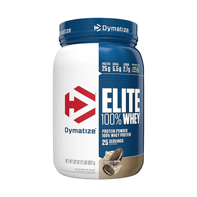 Elite Whey, Печенье-крем, 907 г, Dymatize