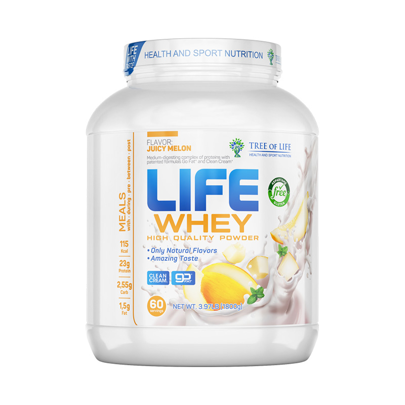 Life Whey, Сочная дыня, 1800 г, Tree of Life