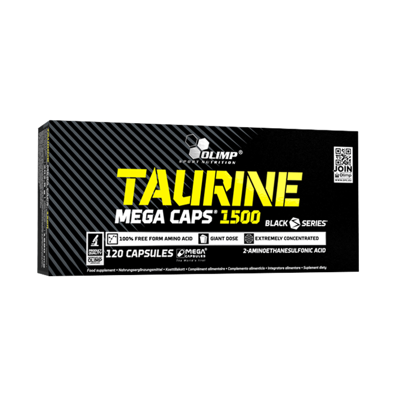 Taurine Mega Caps 120 капсул Olimp